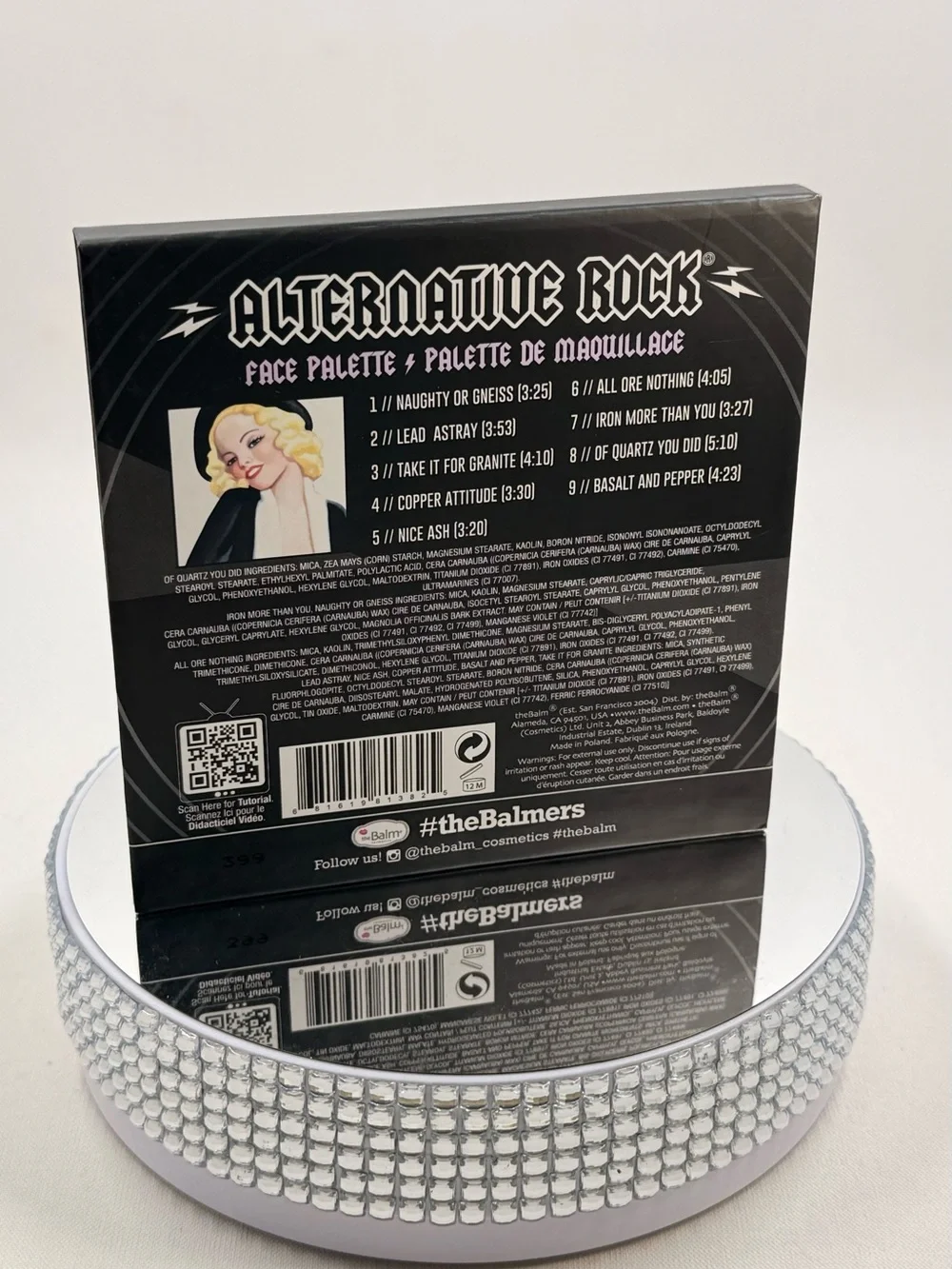 theBalm Alternative Rock Palette Volume 1: Face Palette BNIB